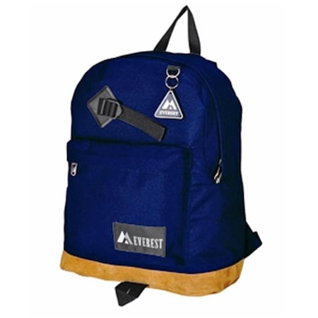 Everest Trading Everest 17 in. Suede Bottom Backpack 1045GL-BK